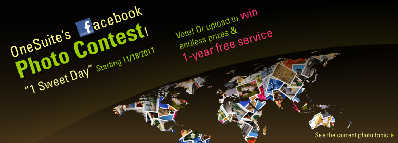 Enter to win! OneSuite's facebook photo contest