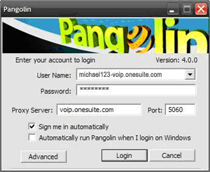 pangolin softphone